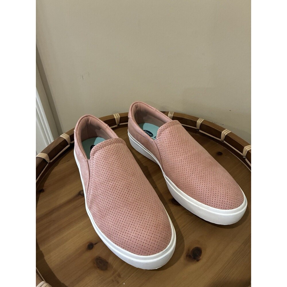 Dr. Scholl's Pink Perforated Slip-On Sneakers